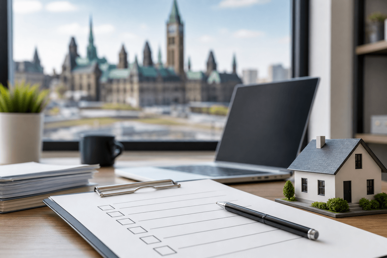 Which 7 items belong on a tenant screening checklist in Ottawa?
